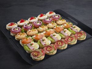 Canapés Weißbrot